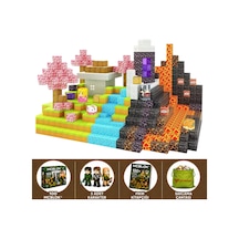 Minecraft Manyetik Küp Blok Yapı Taşı 100 Parça