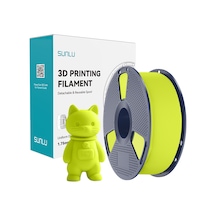 Sunlu Parlak Sarı Pla Mat Filament - 1.75mm - 1 Kg