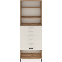 Arges Dolap 3 Raflı 6 Çekmeceli 88x30x243 Çam-aytaşı Atlas Çam Arges Dolap 3 Raflı 6 Çekmeceli 88x30x243 Çam-aytaşı Atlas Çam