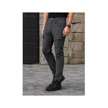 Rema Stil Yazlık Taktik Pantolon Tactical Pantolon Outdoor Pantolon Yazlık Su İtici Kumaş Antrasit
