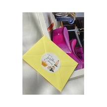Mum Baskılı Teşekkür Ederiz Etiketi Yuvarlak Mat Sticker 4 Cm 90 Adet Çok Renkli