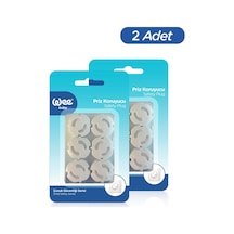 Wee Baby Priz Koruyucu 6 Lı Bebek Çocuk Güvenlik Priz Kapağı 6x2 12 Adet