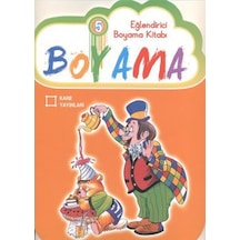 Eğlendirici Boyama Kitabı 5- Kare Yayınları