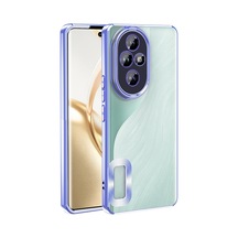 Honor 200 Pro Kılıf Kamera Lens Korumalı Logo Gösteren İnce Hafif Pazarplus Sierra Mavi