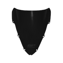 GP Kompozit Honda CBR600F 2005-2008 Uyumlu Ön Cam Siyah 39 cm