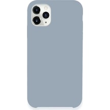 Newface Apple İphone 11 Pro Max Kılıf Lansman Legant Silikon - Açık Lila