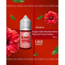 Doğal Likit Gıda Boyası Dr.gusto 35 Gr Kırmızı