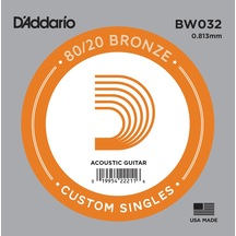 Akustik Tek Tel, 80/20 Bronze Wound, 032, Re