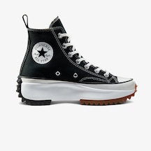 Converse Run Star Hike Platform Unisex Siyah Sneaker Düz 166800c Siyah