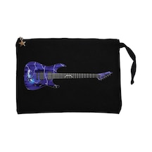 Metallica Ride The Lightning Guitar Astarlı Cüzdan / El Çantası Siyah