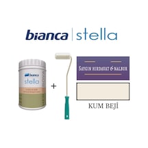 Stella Su Bazlı Akrilik Boya + Dekor Kadife Parmak Rulo Diğer