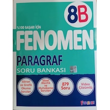 Fenomen Yayınları 8. Sınıf Lgs Paragraf B Soru Bankası