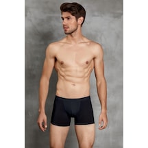 Doreanse 1500 Erkek Torbalı Pamuk Siyah Boxer