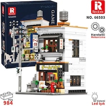 Reobrix 66503 Oyun Mağazası Yaratıcı Yapı Blok Seti Building Blocks Arcade Game Store - 984 Parça
