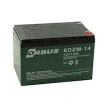 Orbus Kıjo 12 Volt 14 Amper Elektrikli Bisiklet Aküsü 150x97x95 Mm -190295