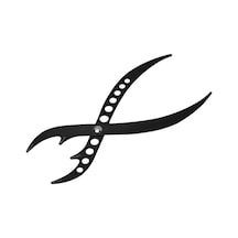 Suntek Kaş Şablon Cetveli Nokta Konumlandırma Siyah Siyah