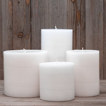 Triangle 4 Lü Silindir Set Beyaz