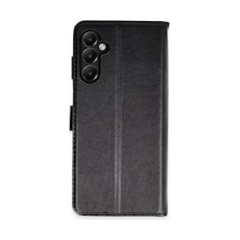 Samsung Uyumlu Galaxy A05s Kılıf Trend S Plus Kapaklı Kılıf - Siyah 0.2M-Çok Renkli