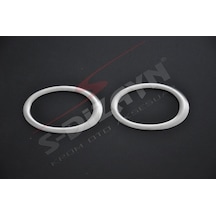 S-Dizayn  Fiat Doblo Krom Sis Far Çerçevesi 2 Prç 2006-2010