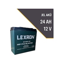 24ah-12v Jel Akü