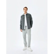 Koton Slim Fit Cep Detaylı Antrasit Erkek Eşofman Altı 5sam40031hw Antrasit