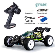 Butu 16201 2.4g Rc Araba Oyuncak 1:16 Çocuk Elektrikli Dört Tekerlekli Yüksek Hızlı Drift Yarış Arabası Oyuncak - Yeşil