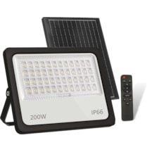 Cata Ct 4649 Kumandalı 200w Solar Led Projektör 6400k Beyaz Işık