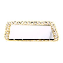 Vitale Nila Gold Dekoratif Tepsi Ak.Hq0012