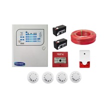 4 Lü Yangın Alarm Seti Kablo Dahil