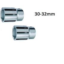 Ht- Rico 2 Adet 3/4 32mm 30mm 6 Köşe Kısa Lokma Ağır Hizmet Tipi