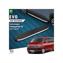 S-dizayn Vw Transporter T6 Kısa Şase Evo Krom Yan Basamak 213 Cm