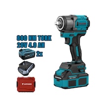 Catpower CAT4227 1/2'' 800NM Li-Ion 20v 4.0AH Kömürsüz Akülü Somun Sıkma