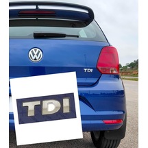 Wolksvagen Tdı Yazısı ( Tdi Arka Bagaj Yazısı)
