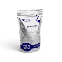B-care Nutrition D-mannoz D-mannose Saf Katkısız Aromasız Toz Hammadde 0,25 Kg 250g.