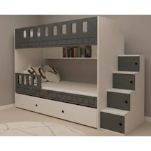 Galaksi Yavrulu Fonksiyonel Merdivenli Ranza Ab 2 90 x 190 CM