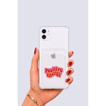 iPhone Uyumlu 12 Kartlıklı Pozitif Enerji Desenli Kılıf Mh-hs8251-9840