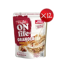 Yayla Onlife Hurmalı Ve Elmalı Granola 200 G X 12 Adet