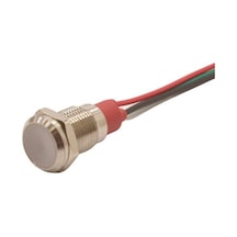 Motorobit 10L-P1/Rgy- 10Mm 12-24V Kablolu Metal Sinyal Lambası - 3 Renk Kat