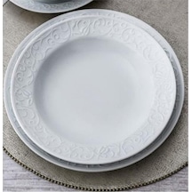 Güral Porselen Bhd25du Bahar Düz Tabak 25 Cm 6 Lı
