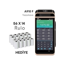 Pax A910sf Android Yazarkasa Pos + 20 Adet Rulo Hediye