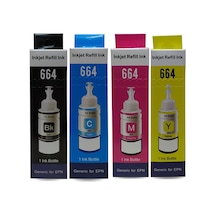 Tr Epson İle Uyumlu Ecotank L3050 Mürekkep Takım 4 Renk Muadil Diğer