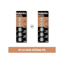 Özel 2032 Lityum Düğme Pil 3v Cr2032 , 5 Li Paket X 2