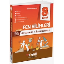 8. Sınıf LGS Fen Bilimleri Konu Anlatımlı Soru Bankası- Gizli Yayınları