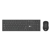 Lecoo Kw201 Kablosuz Q Klavye Mouse   Set Siyah