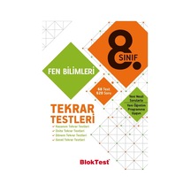 8.Sınıf Fen Bilimleri Tekrar Testleri  -   Bloktest Yayınları