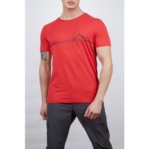 Alpinist Nordic Erkek T-Shirt Kırmızı (543375659)