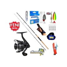 Okuma Revenger Rv-3000a 270cm 10-40gr Kudos Shadow Turna Spin Olta Takımı Seti