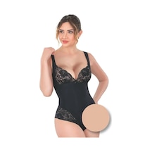 Emvera Ten Dantelli Agraflı Body Korse
