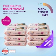 Med-cover Baby Pişik Önleyici Bakım Mendili 50'li x 12 Avantaj Paketi