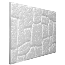 Kayrak Taş Desenli Ham Strafor Duvar Kaplama Paneli 659-(50x120CM)